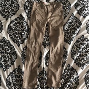 Khaki pants for kids.
